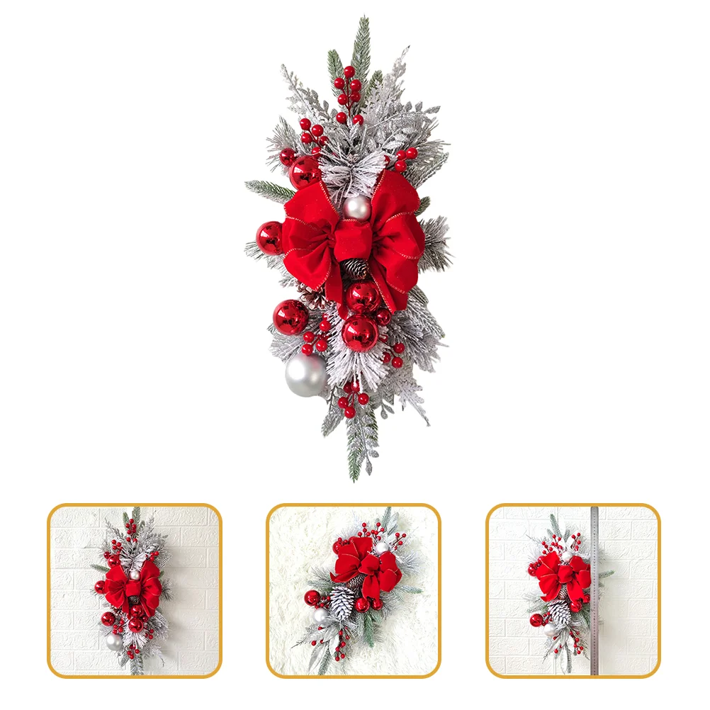 Christmaswreath Teardrop Garland Xmas Door Artificial Hanging Railing Wall Holiday Decorations Berry Bow Stairwindow Trim
Christmaswreath Teardrop Garland Xmas Door Artificial Hanging Railing Wall Holiday Decorations Berry Bow Stairwindow Trim