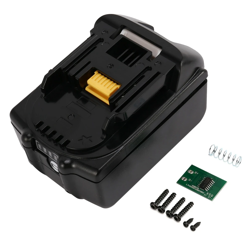 Plastic Case Nesting Single Cell Protection Detection Protection Board PCB for Makita 18V Battery BL1840 BL1850 BL1830
Plastic Case Nesting Single Cell Protection Detection Protection Board PCB for Makita 18V Battery BL1840 BL1850 BL1830