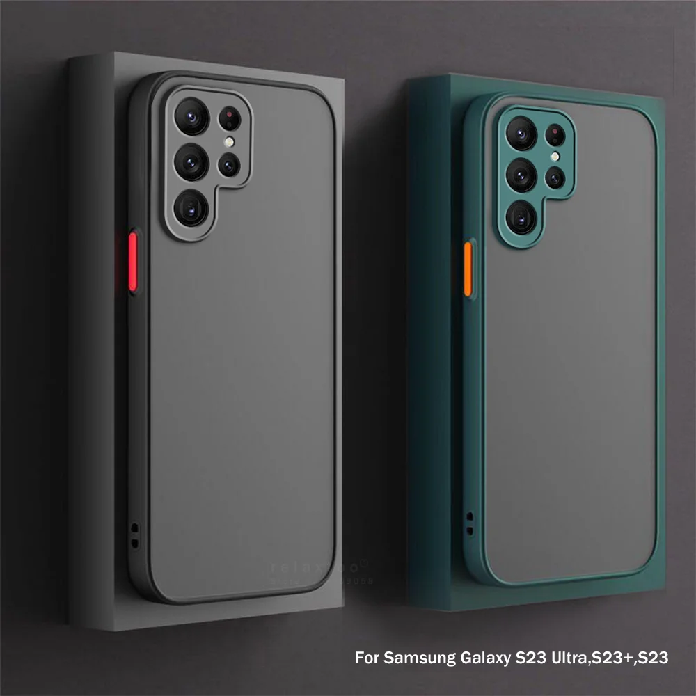 Armor Matte Phone Case For Samsung Galaxy S23 S22 S21 Ultra Plus A52 A52S A53 5G Shockproof Bumper Hard Camera Protective Case
Armor Matte Phone Case For Samsung Galaxy S23 S22 S21 Ultra Plus A52 A52S A53 5G Shockproof Bumper Hard Camera Protective Case