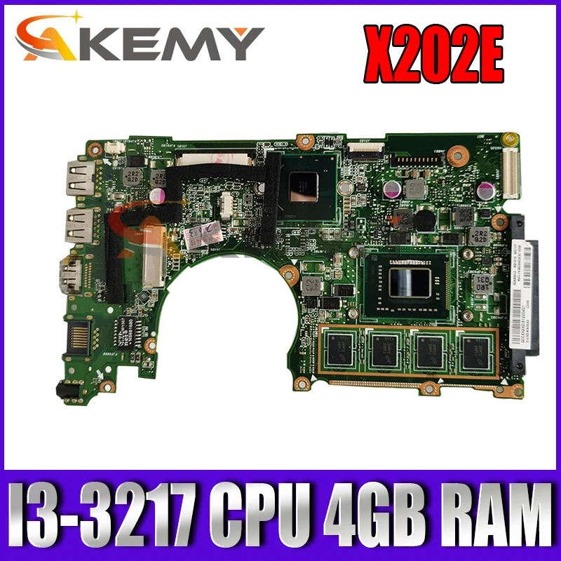 X202E I3-3217 CPU 4GB RAM Mainboard For ASUS X201E X201EP Q200E S200E Laptop Motherboard X202E Mainboard X202E Motherboard Test
X202E I3-3217 CPU 4GB RAM Mainboard For ASUS X201E X201EP Q200E S200E Laptop Motherboard X202E Mainboard X202E Motherboard Test