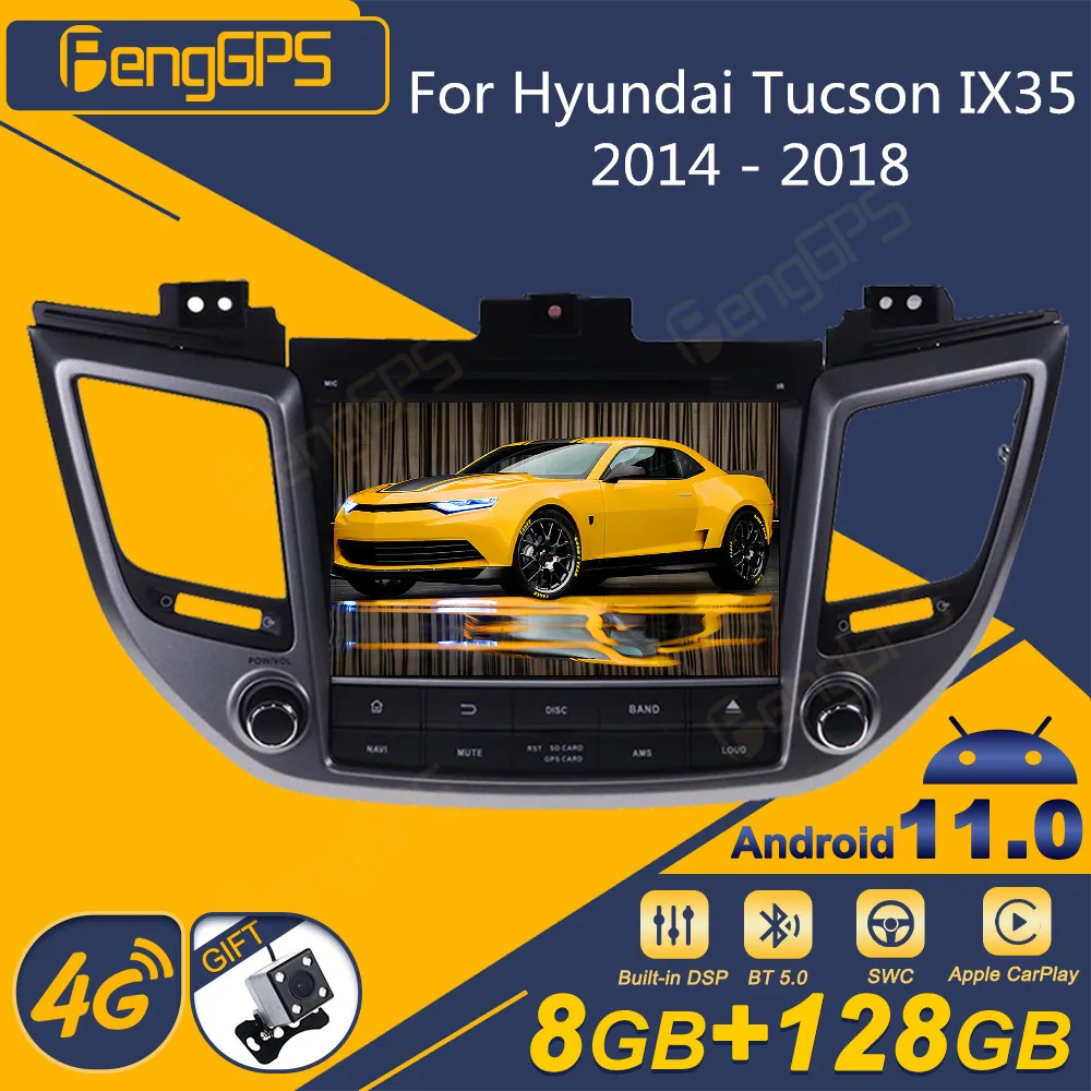 For Hyundai Tucson IX35 2014 - 2018 Android Car Radio 2Din Stereo Receiver Autoradio Multimedia Player GPS Head Unit Screen 
For Hyundai Tucson IX35 2014 - 2018 Android Car Radio 2Din Stereo Receiver Autoradio Multimedia Player GPS Head Unit Screen