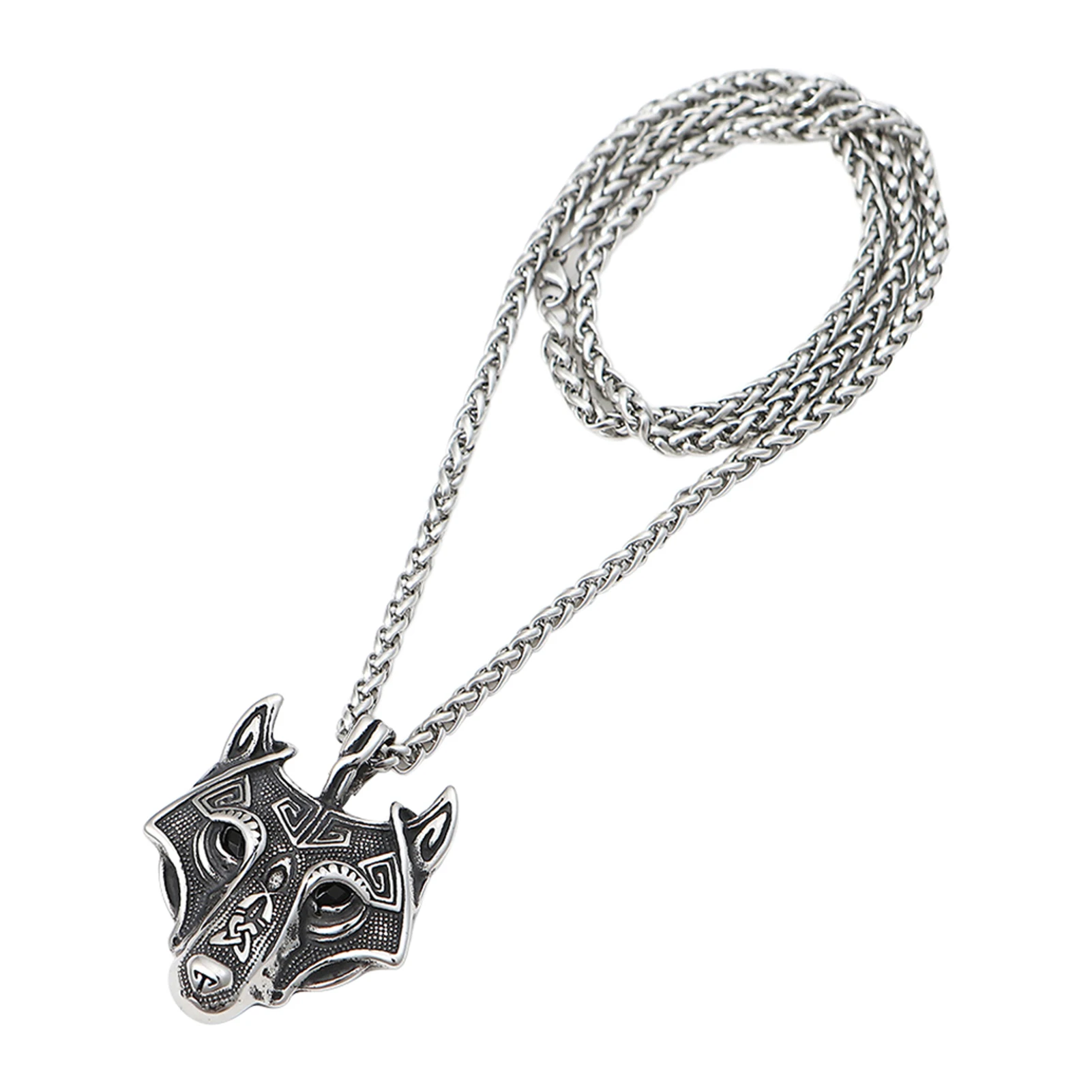 Stainless Steel Birthday Neck Chain Charms Wolf Necklace Vintage Party Fashion Silver Amulet Jewelry Gift Viking Style Pendant
Stainless Steel Birthday Neck Chain Charms Wolf Necklace Vintage Party Fashion Silver Amulet Jewelry Gift Viking Style Pendant
