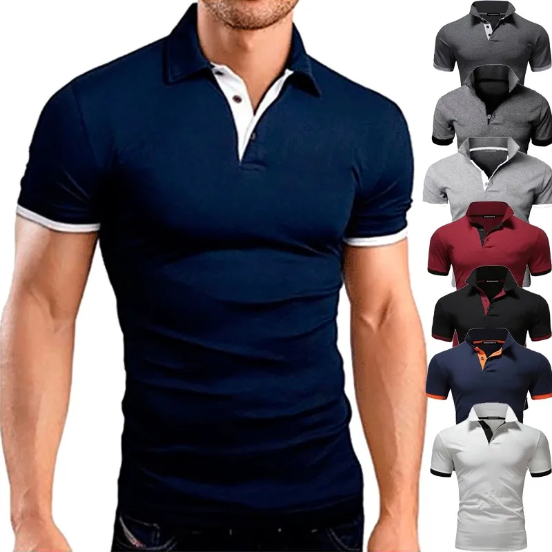 New Summer High Quality Men Polo Shirts Plus Size Print Short Sleeve Daily Tops Basic Streetwear Golf Shirt Collar Business top
New Summer High Quality Men Polo Shirts Plus Size Print Short Sleeve Daily Tops Basic Streetwear Golf Shirt Collar Business top