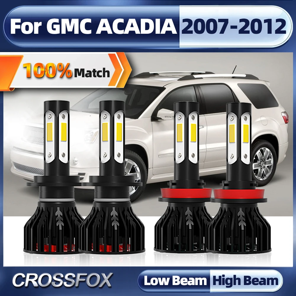 Led Headlight Bulb High Low Beam Car Lamp H7 H11 CSP Chip Auto Light 12V 24V For GMC Acadia 2007 2008 2009 2010 2011 2012
Led Headlight Bulb High Low Beam Car Lamp H7 H11 CSP Chip Auto Light 12V 24V For GMC Acadia 2007 2008 2009 2010 2011 2012