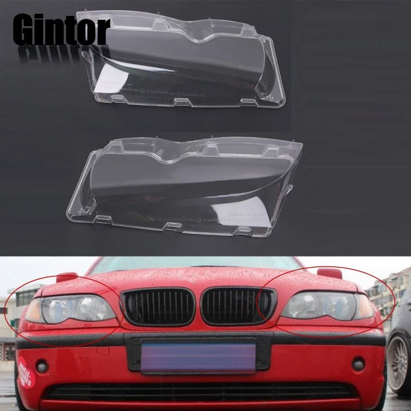 Car Headlight Light Lens Plastic Covers For BMW 3 Series E46 2002-2005 4 Doors Sedan Headlamp Shade Car Accessories
Car Headlight Light Lens Plastic Covers For BMW 3 Series E46 2002-2005 4 Doors Sedan Headlamp Shade Car Accessories