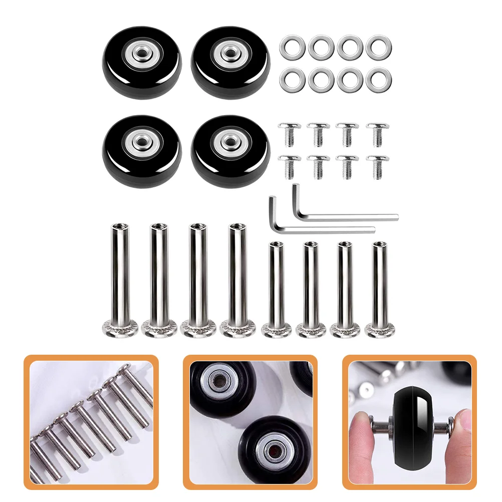 Wheels Luggage Replacement Suitcase Caster Wheel Swivel Repair Rubber Kit Plate Kitsparts Set Trolley Casters Duty Heavy Rolling
Wheels Luggage Replacement Suitcase Caster Wheel Swivel Repair Rubber Kit Plate Kitsparts Set Trolley Casters Duty Heavy Rolling