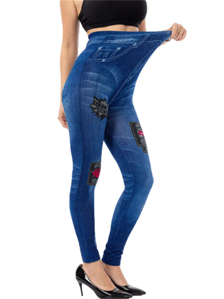 YRRETY Workout Pants Gym Leggings Women Seamless Butterfly Pritned Faux Denim Hot Sale High Waist Elastic Push Up Breathable
YRRETY Workout Pants Gym Leggings Women Seamless Butterfly Pritned Faux Denim Hot Sale High Waist Elastic Push Up Breathable