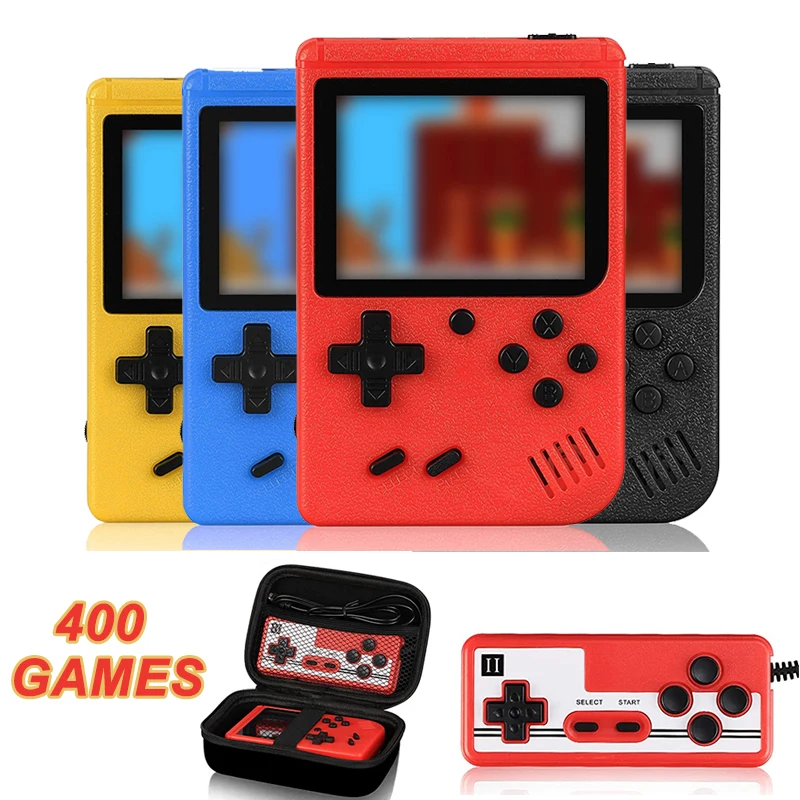 400 FC Games Retro Handheld Game Console Built-in with Portable Case 3.0 Inch LCD Screen Video Game Player AV Output Kids Gift
400 FC Games Retro Handheld Game Console Built-in with Portable Case 3.0 Inch LCD Screen Video Game Player AV Output Kids Gift