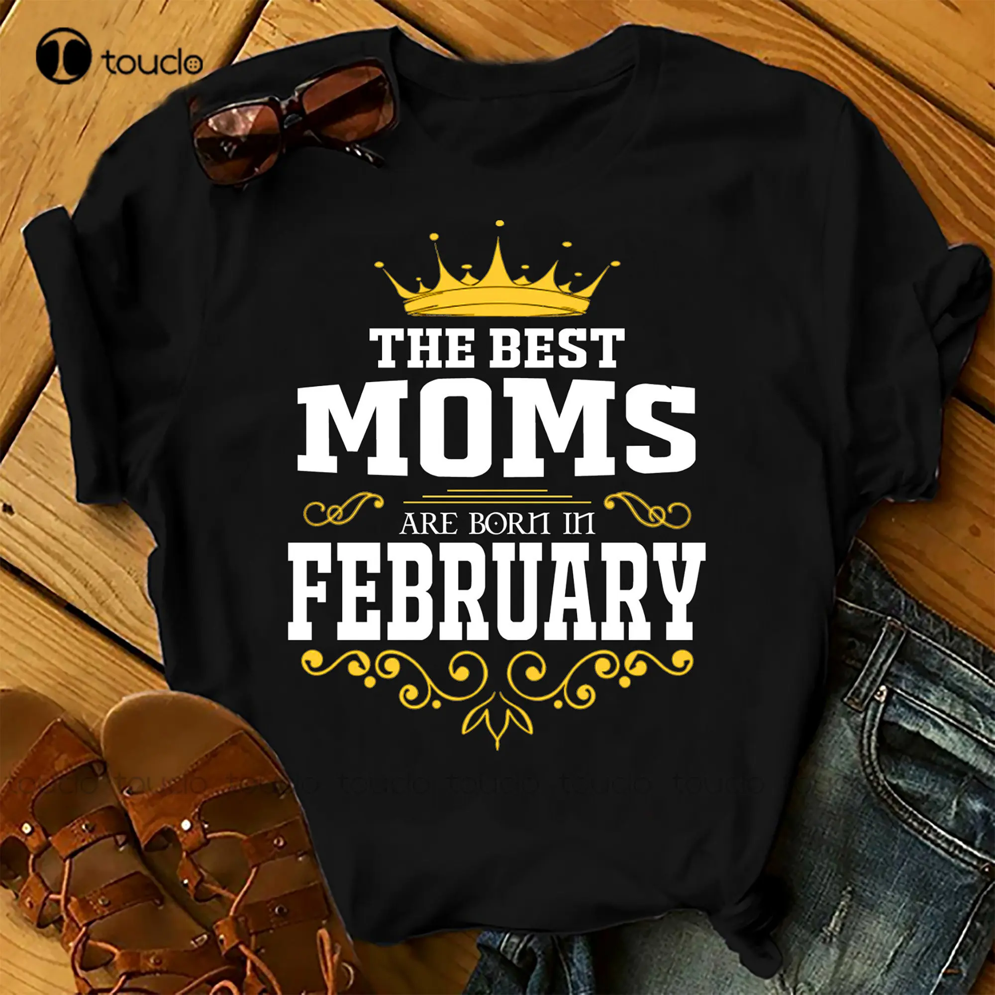 The Best Moms Are Born In February Shirts Women Birthday T Shirts Summer Tops Beach T Shirts Golf Shirt Xs-5Xl Breathable Cotton
The Best Moms Are Born In February Shirts Women Birthday T Shirts Summer Tops Beach T Shirts Golf Shirt Xs-5Xl Breathable Cotton