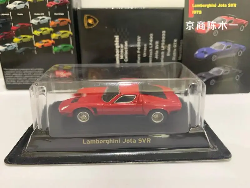 Коллекция 1/64 KYOSHO Lamborghini Jota SVR, литой Сплав, модель на колесиках, украшения в подарок
Коллекция 1/64 KYOSHO Lamborghini Jota SVR, литой Сплав, модель на колесиках, украшения в подарок