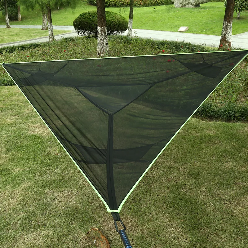 280/400CM Revolutionary Giant Aerial Camping Hammocks Multi-Person Portable Hammock Outdoor Triangle Sleeping Swing
280/400CM Revolutionary Giant Aerial Camping Hammocks Multi-Person Portable Hammock Outdoor Triangle Sleeping Swing