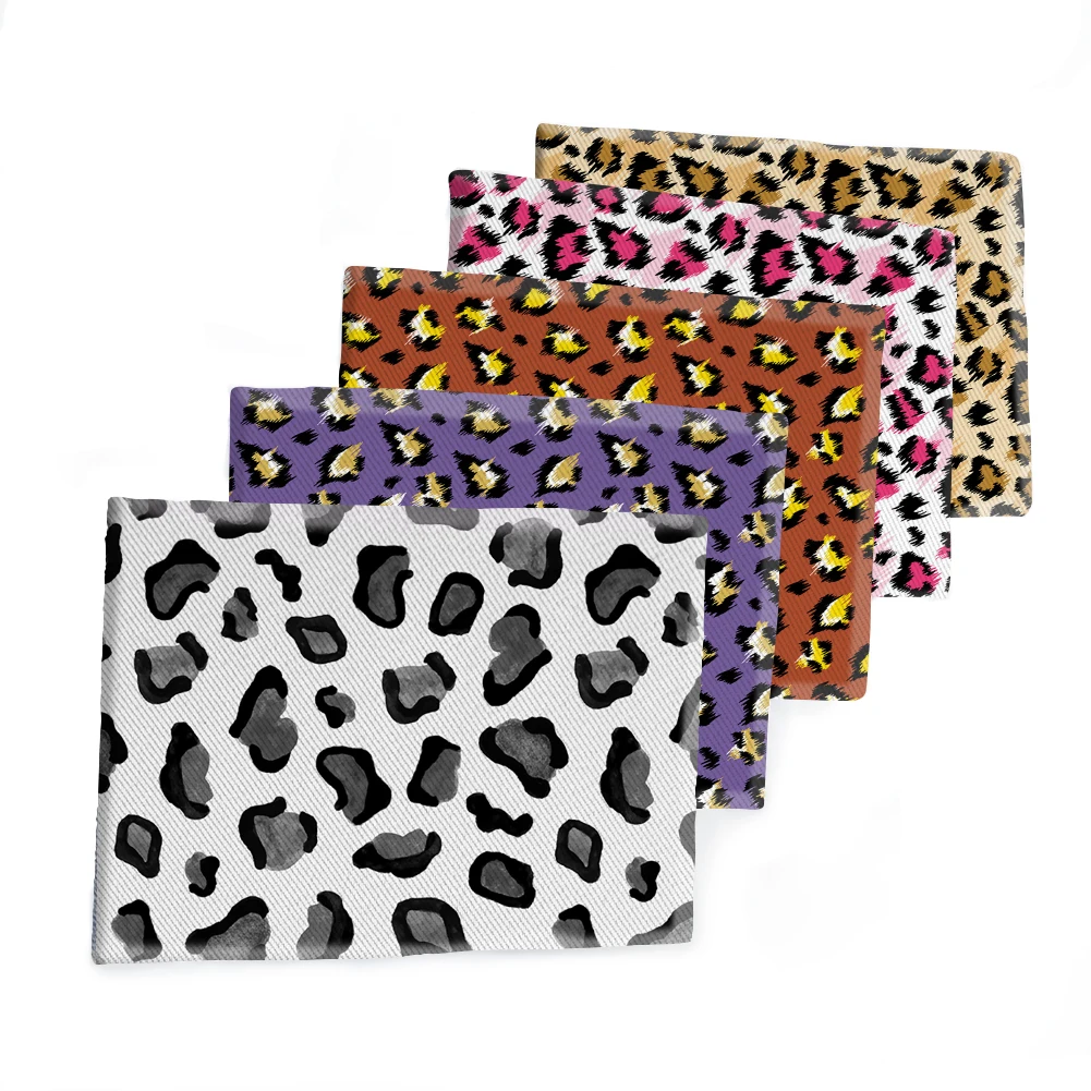 The New Leopard Pattern Print Twill Fabric for Kids Clothes Curtain Cushion Cover DIY Sewing 50*145cm
The New Leopard Pattern Print Twill Fabric for Kids Clothes Curtain Cushion Cover DIY Sewing 50*145cm