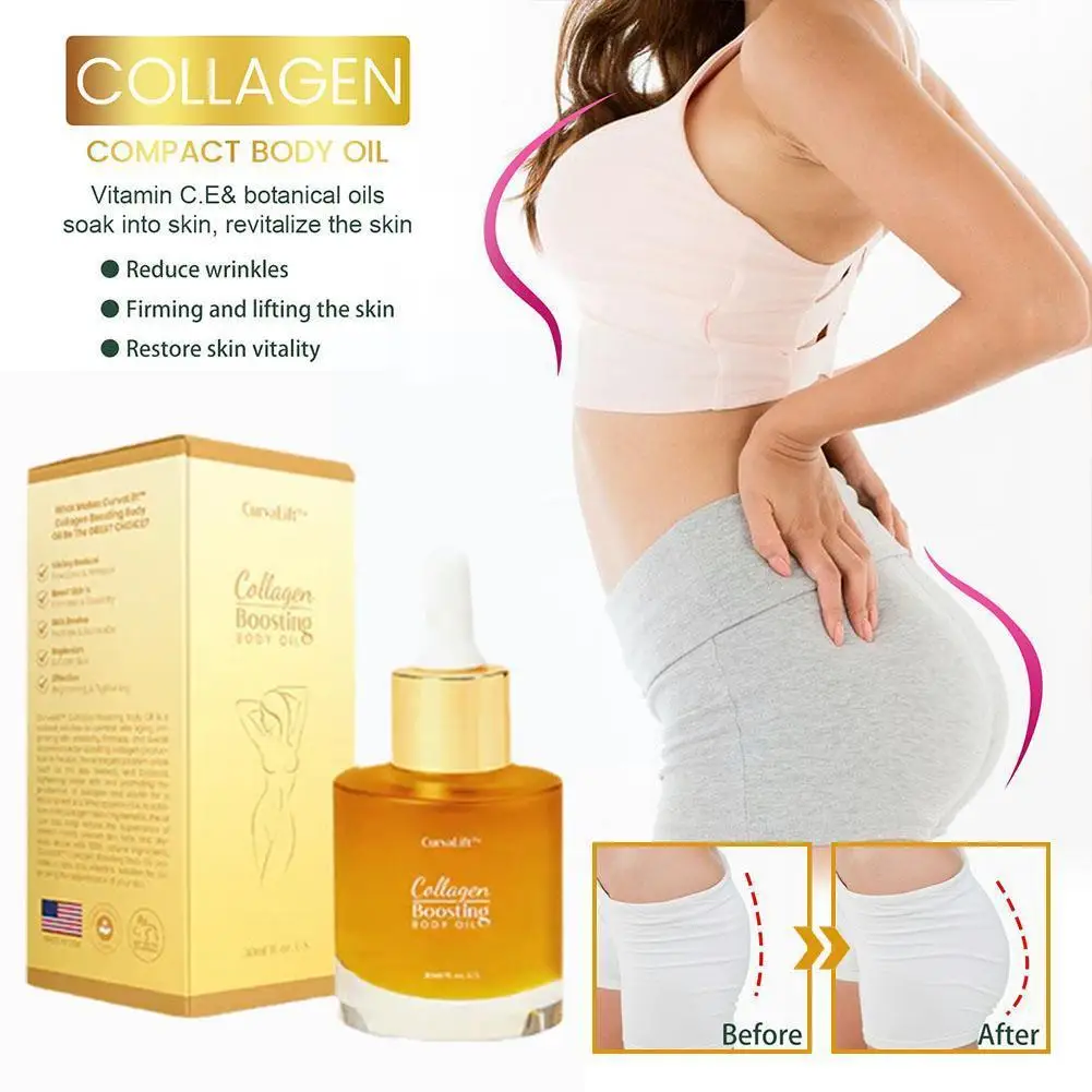 30ml Collagen Boost Lifting Essential Oil Moisturizing Skin Oil Skin Shape Slim Dry Care Moisturizing Firming Skin Body Mas V3I9
30ml Collagen Boost Lifting Essential Oil Moisturizing Skin Oil Skin Shape Slim Dry Care Moisturizing Firming Skin Body Mas V3I9