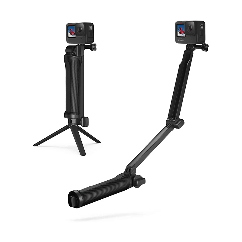 3-Way Grip Arm Tripod Extendable Selfie Stick Portable Vlog Selife Stick Tripod Stand for Gopro Hero 8/7/6/5 Gopro Max
3-Way Grip Arm Tripod Extendable Selfie Stick Portable Vlog Selife Stick Tripod Stand for Gopro Hero 8/7/6/5 Gopro Max