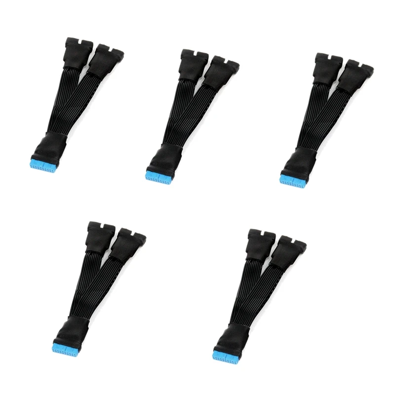 5PCS 19-Pin to USB 3.0 20-Pin 1 to 2 Mainboard Power Extension Cable Motherboard Cables
5PCS 19-Pin to USB 3.0 20-Pin 1 to 2 Mainboard Power Extension Cable Motherboard Cables
