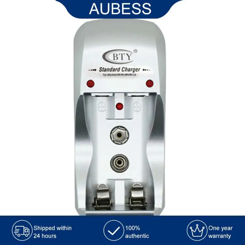 2 Slots Electric Battery Charger 9V 35MA Smart Fast Charger For AA / AAA Ni-Mh / Ni-Cd Rechargeable Battery, EU/US Plug Fastship
2 Slots Electric Battery Charger 9V 35MA Smart Fast Charger For AA / AAA Ni-Mh / Ni-Cd Rechargeable Battery, EU/US Plug Fastship