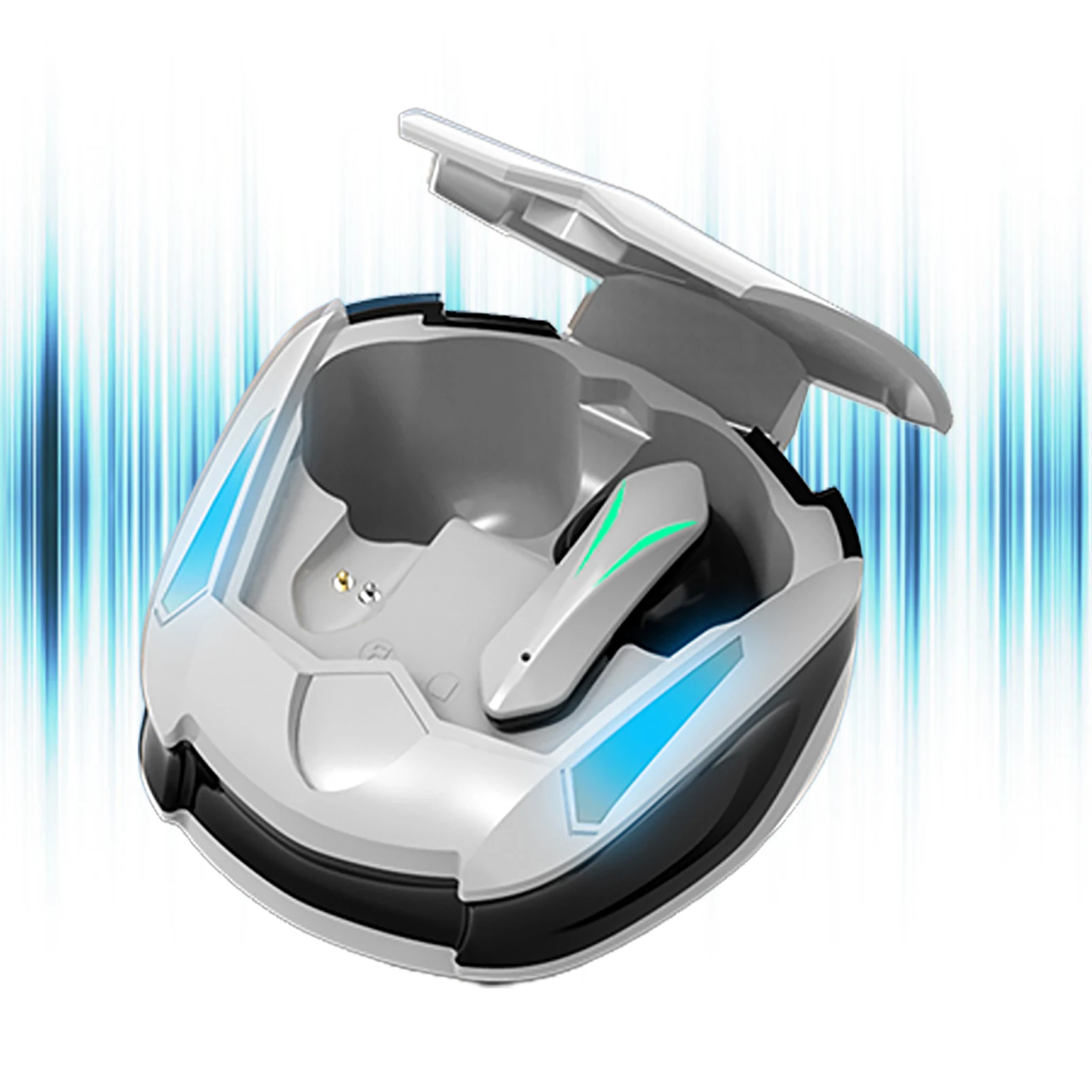 Беспроводные наушники bluetooth 5,1, с зарядным чехлом, регулятор громкости, низкая задержка, для спортивных игр
Беспроводные наушники bluetooth 5,1, с зарядным чехлом, регулятор громкости, низкая задержка, для спортивных игр