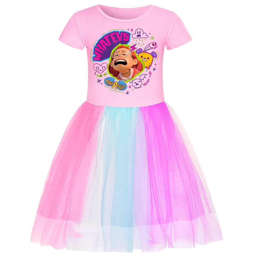 Summer Girls Short Skirt Dress New Movie Turning Red Princess Lace Costume T-Shirt Dress Kids Birthday Gift Party Dress
Summer Girls Short Skirt Dress New Movie Turning Red Princess Lace Costume T-Shirt Dress Kids Birthday Gift Party Dress