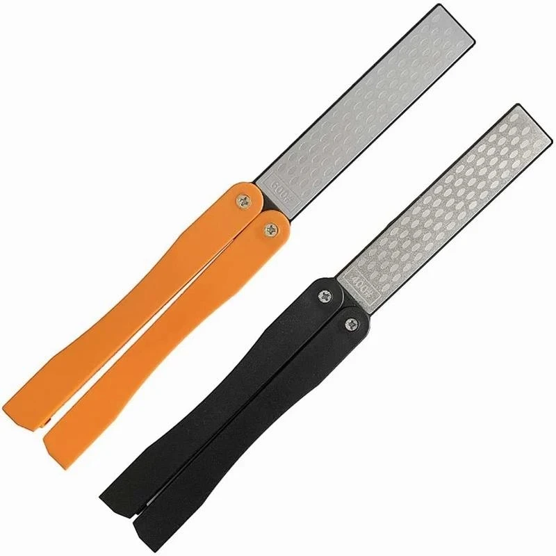 Knife Diamon Sharpener 400/600 Grit Double-Side Sharpening Stone for Knife Axe Drill Pocket Folding Knife Garden Tool Sharpener
Knife Diamon Sharpener 400/600 Grit Double-Side Sharpening Stone for Knife Axe Drill Pocket Folding Knife Garden Tool Sharpener