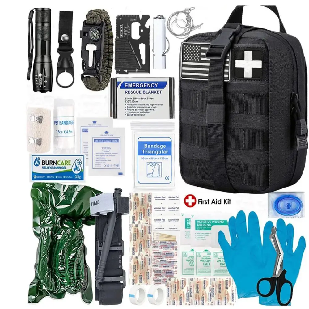 Outdoor Supplies Travel Survival Tool Set Survival Camping Equipment First Aid Kit Multifunctional Portable Wild Survival Tool
Outdoor Supplies Travel Survival Tool Set Survival Camping Equipment First Aid Kit Multifunctional Portable Wild Survival Tool