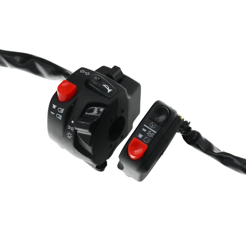 MotoLovee 22 мм переключатели для мотоцикла, кнопка звукового сигнала поворота, электрическая противотуманная фара, пусковой переключатель контроллера руля
MotoLovee 22 мм переключатели для мотоцикла, кнопка звукового сигнала поворота, электрическая противотуманная фара, пусковой переключатель контроллера руля