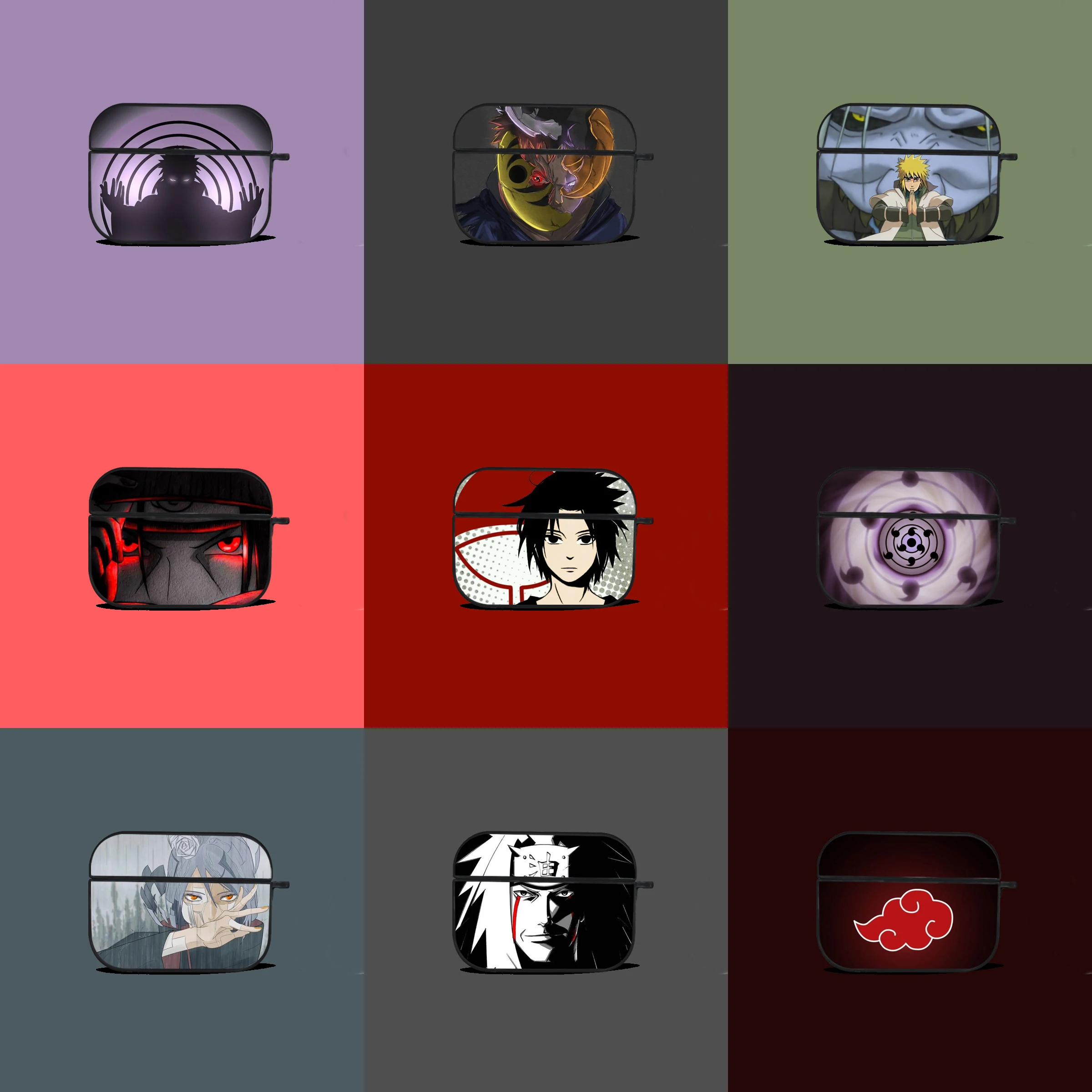 For Airpods 1/2/3 Airpod pro/pro2 Anti drop hard shell Protective Case Apple Bluetooth Earphone Uchiha Obito Sasuke Pain Cartoon
For Airpods 1/2/3 Airpod pro/pro2 Anti drop hard shell Protective Case Apple Bluetooth Earphone Uchiha Obito Sasuke Pain Cartoon