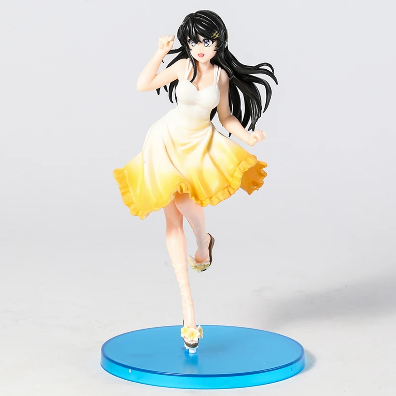 Летнее платье Rascal «не мечтает кролика» Senpai Sakurajima Mai Ver. ПВХ фигурка Коллекционная модель игрушка подарок кукла
Летнее платье Rascal «не мечтает кролика» Senpai Sakurajima Mai Ver. ПВХ фигурка Коллекционная модель игрушка подарок кукла