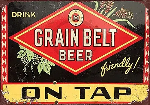 Kexle Vintage Custom Metal Signs 12 x 16 - Grain Belt Beer Chic Art Wall Decort Home Yard Signs Bar Hotel Cafe Pub restauran 
Kexle Vintage Custom Metal Signs 12 x 16 - Grain Belt Beer Chic Art Wall Decort Home Yard Signs Bar Hotel Cafe Pub restauran