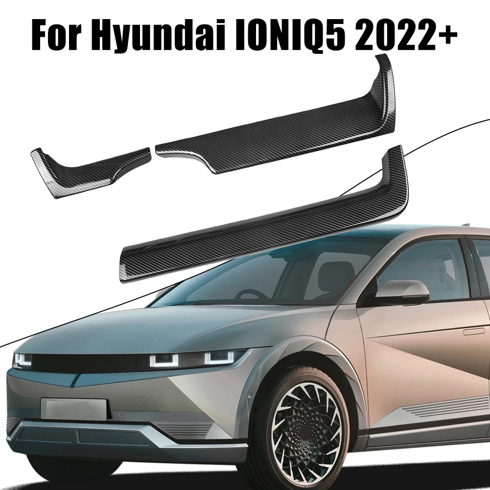 Carbon Fiber ABS Black Car Dashboard Frame Cover Trim For Hyundai IONIQ 5 2022+ Accessories For Vehicles
Carbon Fiber ABS Black Car Dashboard Frame Cover Trim For Hyundai IONIQ 5 2022+ Accessories For Vehicles