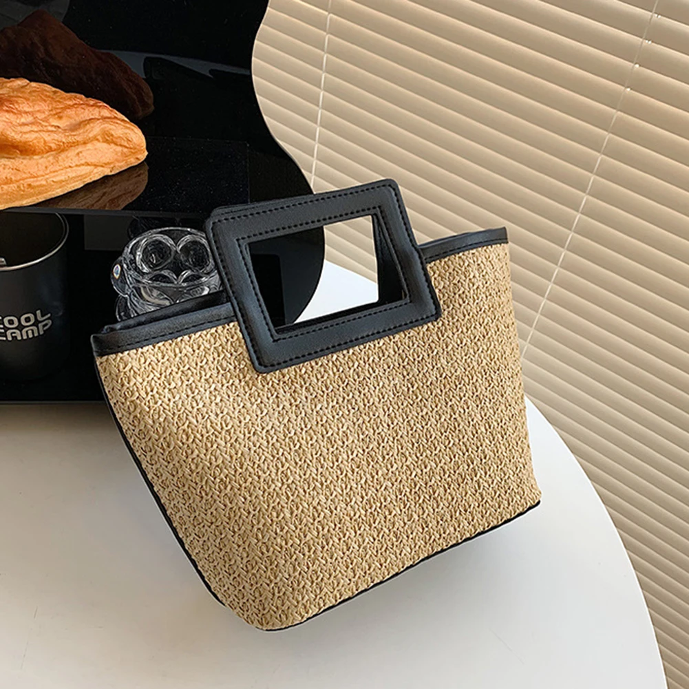 Корейская Соломенная Сумка-тоут, Женская Ретро сумка через плечо, вместительные летние пляжные праздничные плетеные сумки ручной работы
Корейская Соломенная Сумка-тоут, Женская Ретро сумка через плечо, вместительные летние пляжные праздничные плетеные сумки ручной работы