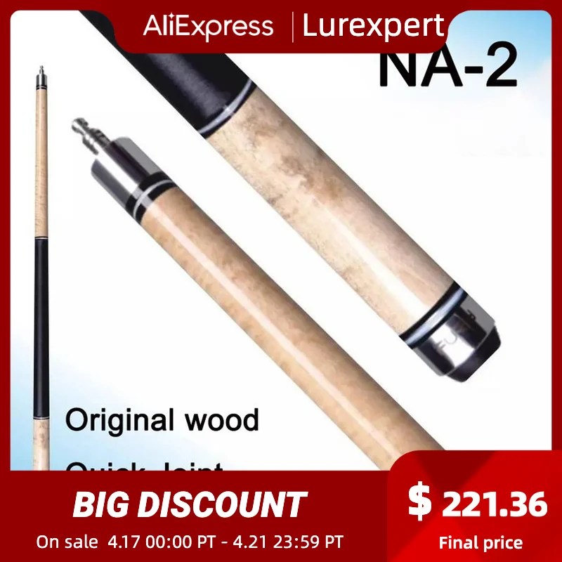 FURY NA2 Pool Cue Billiard 11.75mm&13mm Tiger Tip Special Selected Maple Shaft Professional
FURY NA2 Pool Cue Billiard 11.75mm&13mm Tiger Tip Special Selected Maple Shaft Professional