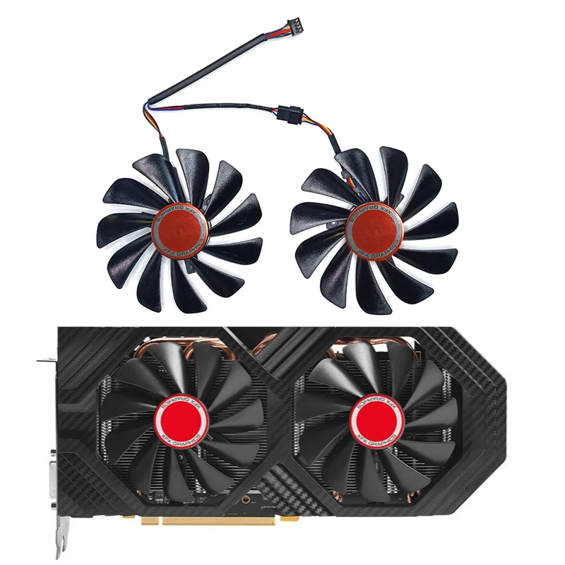 NEW 95mm FDC10U12S9-C CF9010H12S CF1010U12S Cooling Fan XFX RX580 GPU Cooler Fan For HIS RX 590 580 Graphics Card Cooling
NEW 95mm FDC10U12S9-C CF9010H12S CF1010U12S Cooling Fan XFX RX580 GPU Cooler Fan For HIS RX 590 580 Graphics Card Cooling