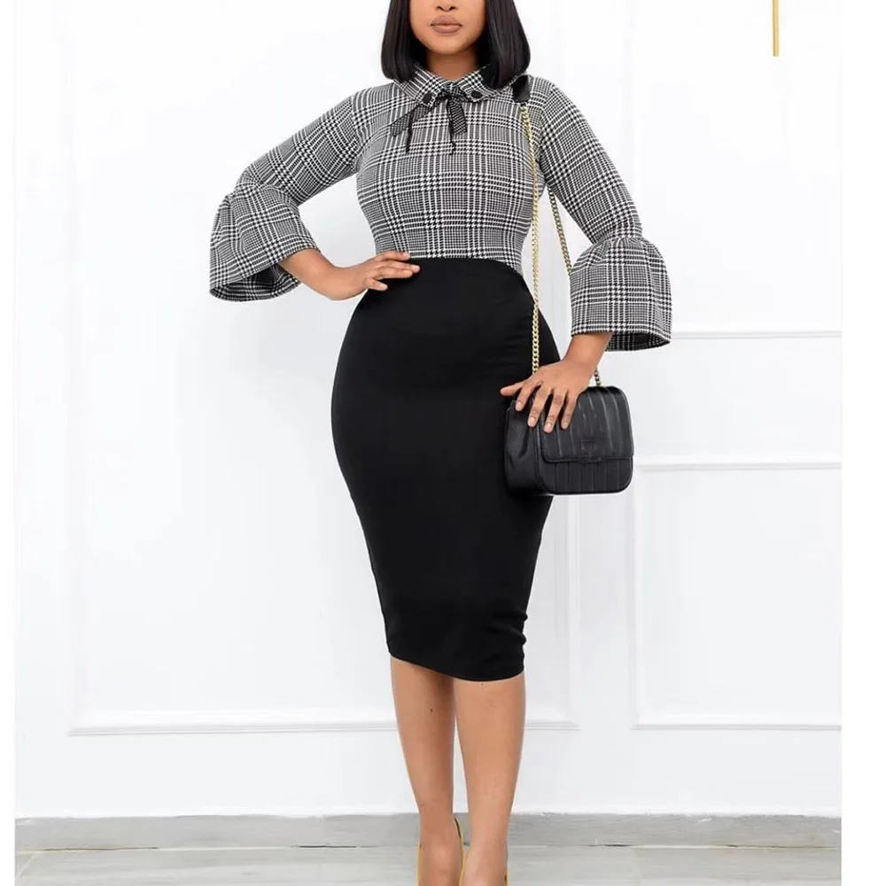 Женское облегающее платье в западном стиле, офисное платье до колена в стиле пэчворк с длинным рукавом и молнией, модные женские платья на в...
Женское облегающее платье в западном стиле, офисное платье до колена в стиле пэчворк с длинным рукавом и молнией, модные женские платья на в...