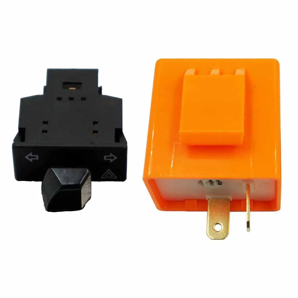 Motorcycle Electric Adjustable 12V LED Flasher Relay + Double Flash Integrated Switch Strong Protective Performance Of Insulatin
Motorcycle Electric Adjustable 12V LED Flasher Relay + Double Flash Integrated Switch Strong Protective Performance Of Insulatin