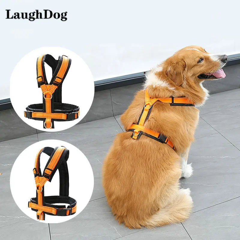 Big Dog Harness Reflective Adjustable Vest Orange Harness for Medium Large Dogs Working Training Golden Retriever Pet Supplies
Big Dog Harness Reflective Adjustable Vest Orange Harness for Medium Large Dogs Working Training Golden Retriever Pet Supplies