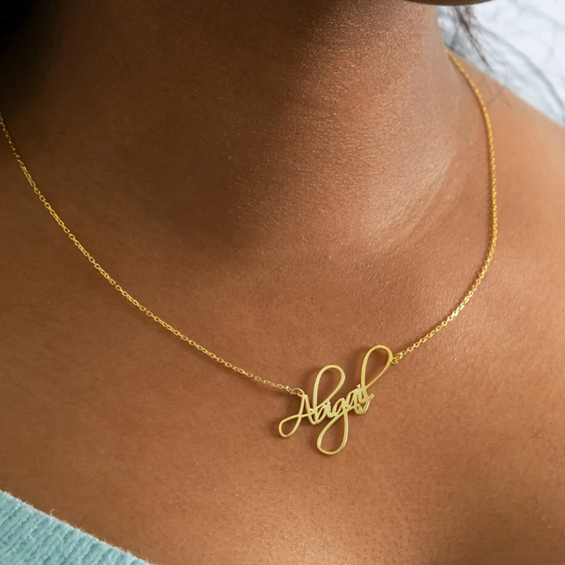 Customized Name Necklace Stainless Steel Nameplated Choker Necklace Personalized Gold Necklace For Women Girls Accessories
Customized Name Necklace Stainless Steel Nameplated Choker Necklace Personalized Gold Necklace For Women Girls Accessories