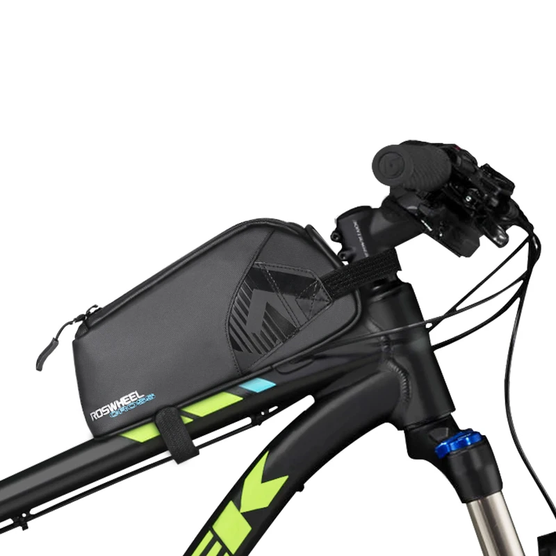 

Roswheel CROSS Series 121452 Waterproof Bike Bicycle Saddle Bag Rear Seat Bag Top Tube Front Frame Pack Triangle Pannier