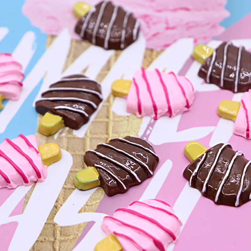10pcs Mini Resin Ice Cream Kawaii Flatback Embellishments Cabochon Accessories Miniature Decoration Scrapbook Supplies Diy Craft
10pcs Mini Resin Ice Cream Kawaii Flatback Embellishments Cabochon Accessories Miniature Decoration Scrapbook Supplies Diy Craft