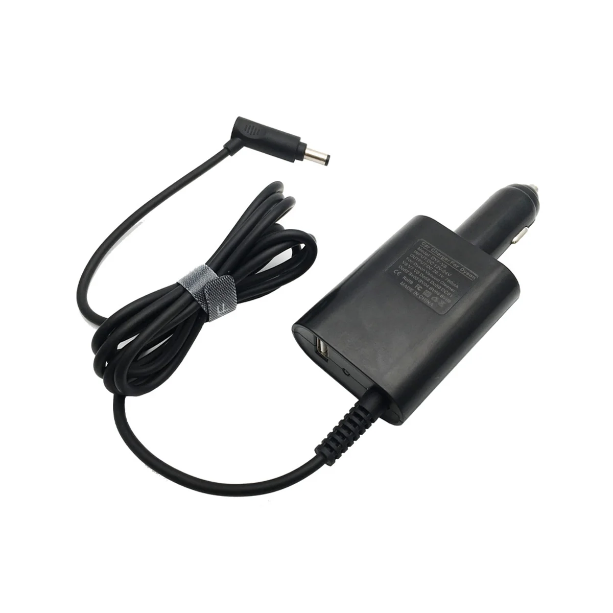 DC26.1V Car Charger Adapter Power for V6 V7 V8 Vacuum Cleaners with USB Port for Home 
DC26.1V Car Charger Adapter Power for V6 V7 V8 Vacuum Cleaners with USB Port for Home