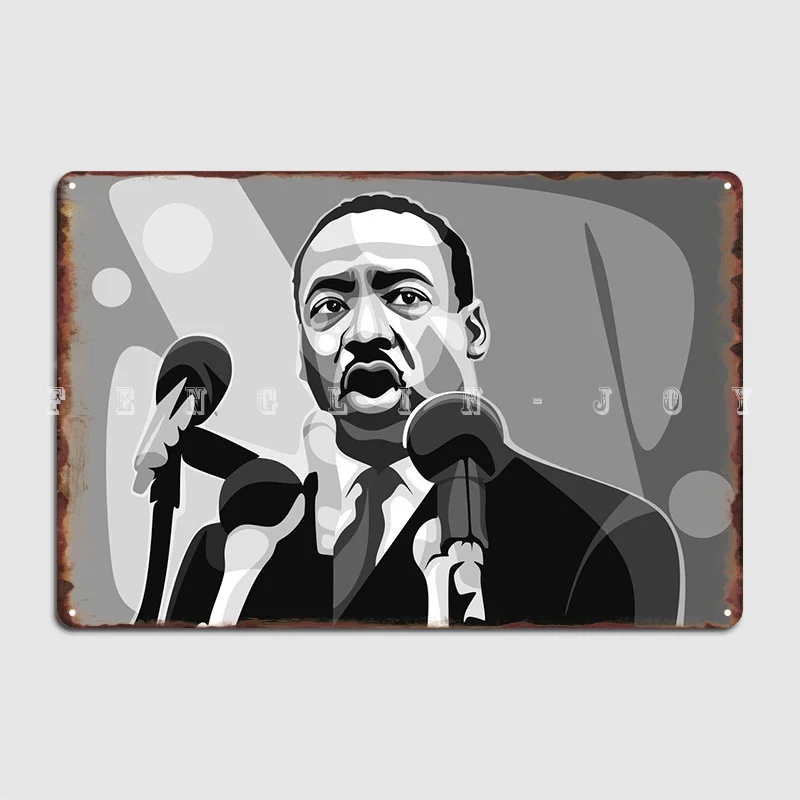 Martin Luther King Jr Poster Metal Plaque Cave Pub Plates Club Home Funny Tin Sign Poster
Martin Luther King Jr Poster Metal Plaque Cave Pub Plates Club Home Funny Tin Sign Poster
