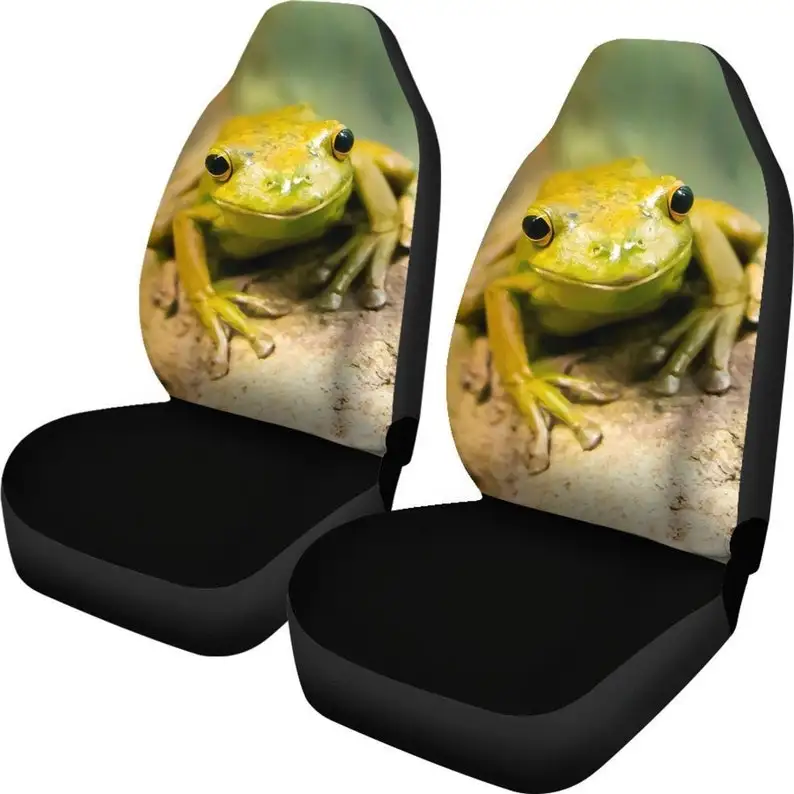 Frog Car Seat Covers (Set Of 2) - Universal Front Car and Suv Seat Covers - Custom Seat Protector - Car - gift for her him
Frog Car Seat Covers (Set Of 2) - Universal Front Car and Suv Seat Covers - Custom Seat Protector - Car - gift for her him