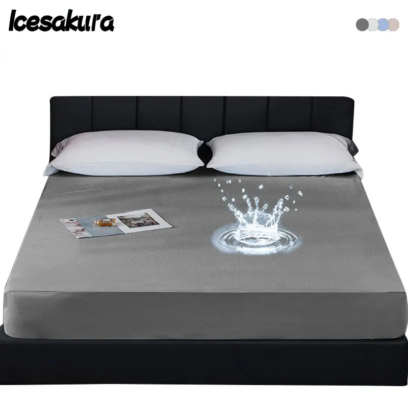 100% Bamboo Fiber Fabric Fitted Bed Sheet with Elastic Band Anti-mite Multi Size Mattress Protector Cover Waterproof Bedsheet
100% Bamboo Fiber Fabric Fitted Bed Sheet with Elastic Band Anti-mite Multi Size Mattress Protector Cover Waterproof Bedsheet