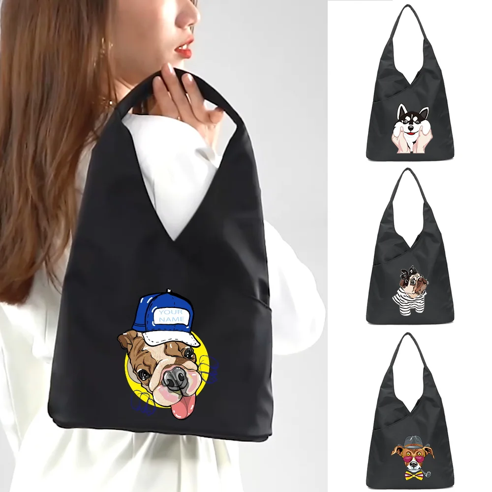 Cute Dog Print Handbag Kawaii Bag Harajuku Women Shoulder Bag Water Proof Shopper Packs Fashion Girl Tote Bags Lady Storage Pack
Cute Dog Print Handbag Kawaii Bag Harajuku Women Shoulder Bag Water Proof Shopper Packs Fashion Girl Tote Bags Lady Storage Pack