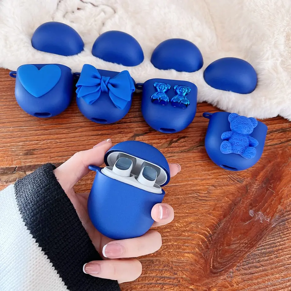 Матовый Жесткий чехол для Xiaomi Redmi Airdots 3 Pro Fashion Klein Blue Bear Bow, чехол для наушников из поликарбоната Redmi AirDots 3 Pro
Матовый Жесткий чехол для Xiaomi Redmi Airdots 3 Pro Fashion Klein Blue Bear Bow, чехол для наушников из поликарбоната Redmi AirDots 3 Pro