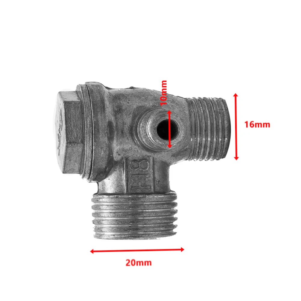 1PC 3-Port Aluminum Alloy Male Thread Check Valve Connector Tool For Air Compressor Check Value For Power Tool Parts
1PC 3-Port Aluminum Alloy Male Thread Check Valve Connector Tool For Air Compressor Check Value For Power Tool Parts