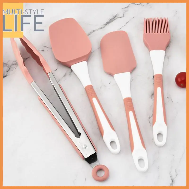 Four-piece Mixing Oil Brush Scraper Removable Design Flexible Silicone Bakeware Suitable For Kitchen Baking Suit Easy Cleaning
Four-piece Mixing Oil Brush Scraper Removable Design Flexible Silicone Bakeware Suitable For Kitchen Baking Suit Easy Cleaning
