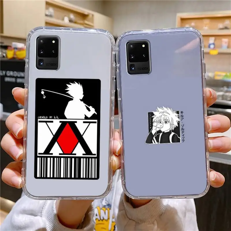 Hunter X Hunter HXH Anime Hunter X Phone Case For Samsung Galaxy S10 S10e A70 Edge S22 S23 Plus Ultra Note10 Transparent Cove
Hunter X Hunter HXH Anime Hunter X Phone Case For Samsung Galaxy S10 S10e A70 Edge S22 S23 Plus Ultra Note10 Transparent Cove
