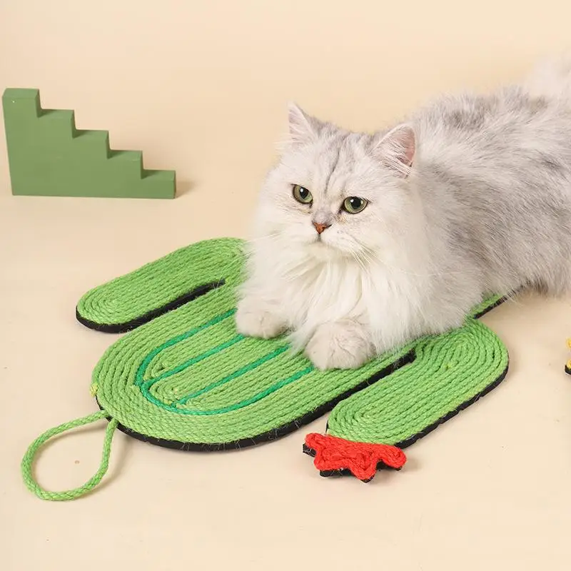 Natural Sisal Cactus Cat Scratching Mat Durable Scratcher Cat Scratching Pad for Cat Anti Scratch Sofa Protection Claw Sharpener
Natural Sisal Cactus Cat Scratching Mat Durable Scratcher Cat Scratching Pad for Cat Anti Scratch Sofa Protection Claw Sharpener