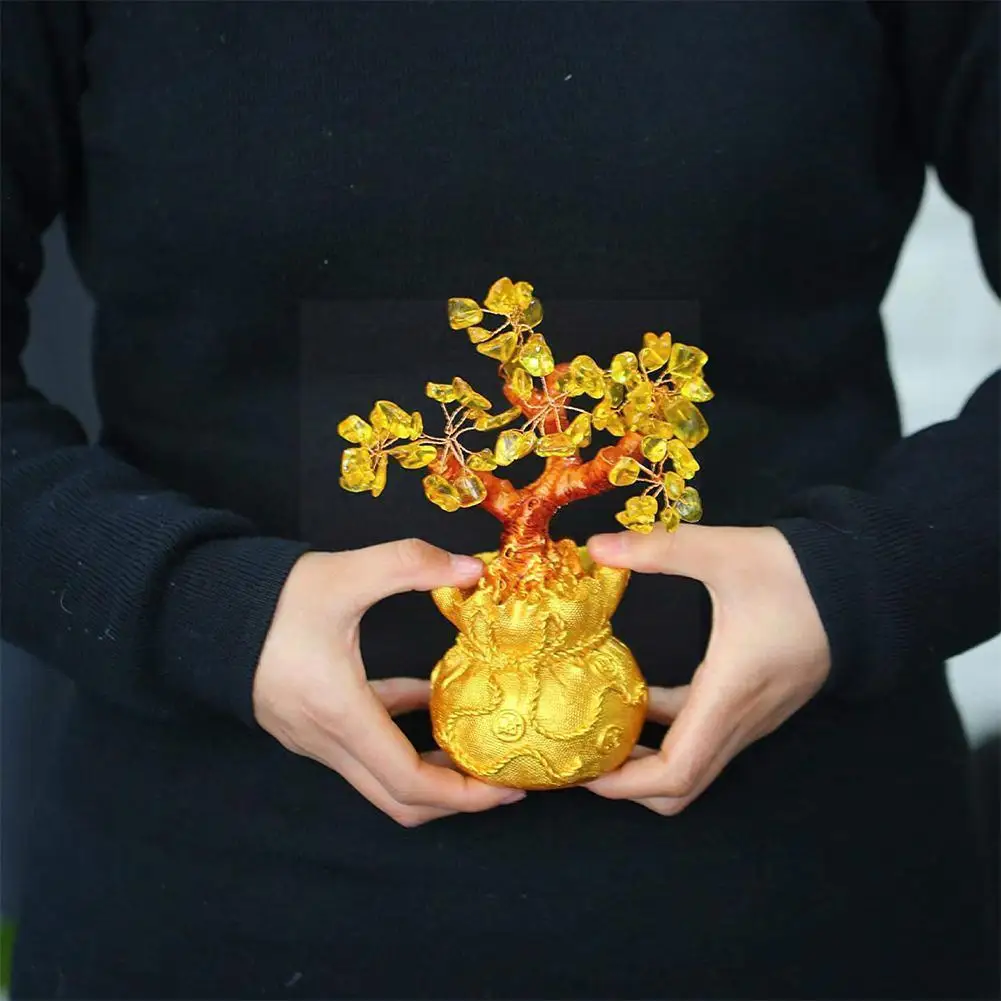 Yellow Crystal Citrine Lucky Tree Chinese Feng Shui Money Tree Fortune Tree For Desktop Ornament Home Decors T2n7
Yellow Crystal Citrine Lucky Tree Chinese Feng Shui Money Tree Fortune Tree For Desktop Ornament Home Decors T2n7