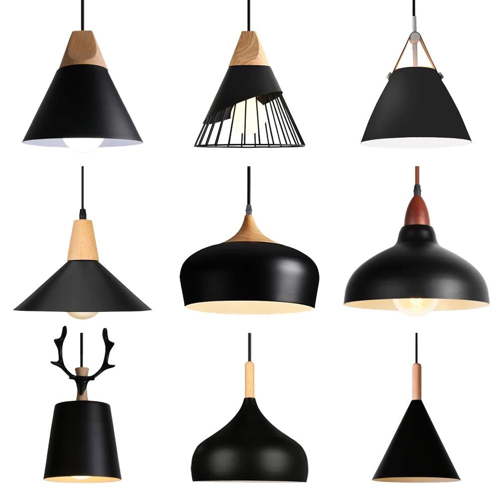 Modern Wood Pendant Lights Nordic E27 LED Hanging Lamps Chandelier Restaurant Bar Living Room Bedside Lighting Fixture Luminaire
Modern Wood Pendant Lights Nordic E27 LED Hanging Lamps Chandelier Restaurant Bar Living Room Bedside Lighting Fixture Luminaire